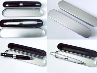 Хорошая стильная серебристая ручка, лазерная указка, ультрафиолет, usb flash 32GB, в виде сувенирa. foto 3
