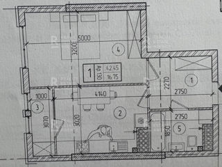 Apartament cu 1 cameră, 42 m², Botanica, Chișinău foto 3