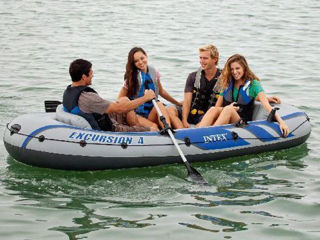 Barci gonflabile Excursion  cu vâsle și pompă, 315x165x43 cm;  366x168x43 cm până la 500/ 600 kg !!! foto 5