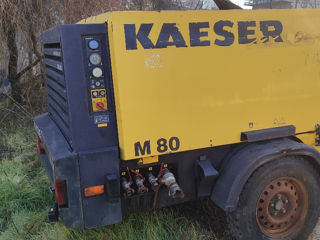 Compresor Kaeser M80. Remorcabil. foto 8