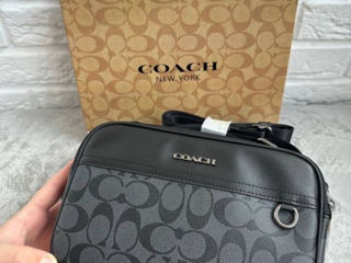 Мужская стильная сумка Coach