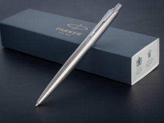 Ручка шариковая Parker Jotter Monochrome XL , Stainless Steel CT 2122756  на В.Александри, 72! foto 7