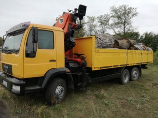 Camion cu manipulator de 10-18tone,4t ridicare.Transportam marfuri diferite,descarcare,instalare etc foto 5