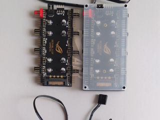 Hub pwm, rgb/argb, 3pin/4pin foto 4