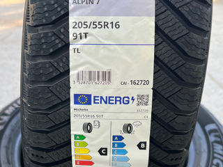 205/55 R16 Michelin Alpin 7/ Доставка, livrare toata Moldova 2024 foto 2