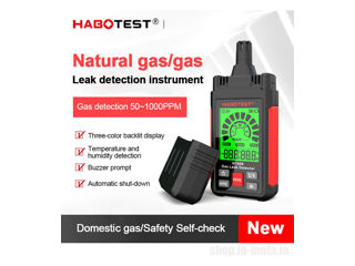 MAYILON HT609 Multifunctional Natural Gas Leak Detector Detector de scurgeri de gaze naturale. foto 3