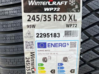 245/35 R20 Kumho Wintercraft WP72/ Доставка, livrare toata Moldova 2023 foto 2