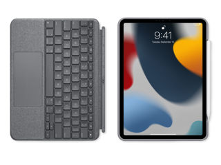 Husa Originala pentru iPad Air (5th generation) Logitech Combo Touch Keyboard Case Cu Trackpad foto 2