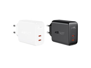 Încărcător cu două porturi ACEFAST A9 PD40W(USB-C+USB-C). foto 1