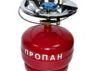 Газовая плита Турист с пропановым баллоном на 3, 5, 8 литров foto 1