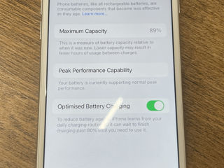 Vând iPhone 8 White 64GB - Stare Excelentă, 89% Battery Health foto 5