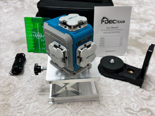 DecTeam  4D M04CG & 3D M03CG / Huepar M03CG 12 linii + geantă + acumulator + magnet + livrare gratis foto 9