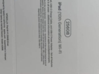 iPad 10 256gb wifi Silver sigilata! 389 EURO! foto 2