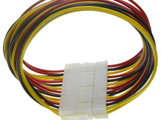 ID-185: Power Supply Extension Cable ATX 24 Pin Male to 24Pin Female - Удлинитель 24 пин - 30 см foto 7