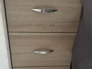 Set mobilier birou - 2 mese colț + 2 dulapuri de perete (dreapta și stanga) foto 1