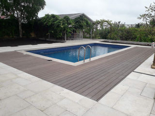 Decking WPC sistem de pavare pentru terase si piscine террасная доска древесно-полимерный композит foto 10