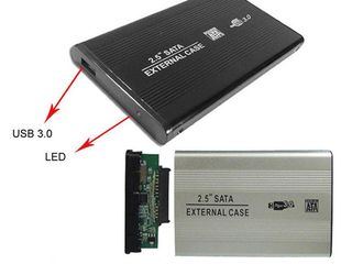 Скидки ! Внешние корпуса для 2.5" HDD SATA USB 3.0 и (USB 2.0) новые - от 129 до 179 лей foto 2