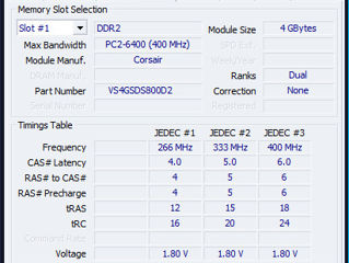 оперативка для ноутбука ddr2-800mhz 4gb corsair foto 3