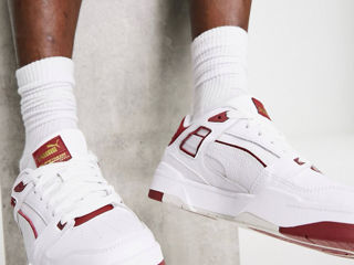 Puma Slipstream trainers in white and red foto 9