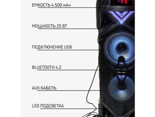 Портативная беспроводная колонка foto 5