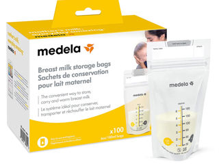 Пакеты для хранения грудного молока Medela 100шт foto 1