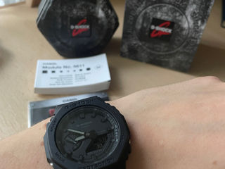 Casio G Shock Ga2100 Black Nou foto 5