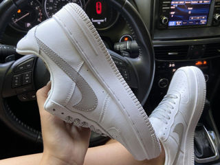 Nike Air Force 1 Low White/Reflection Swoosh Unisex фото 6