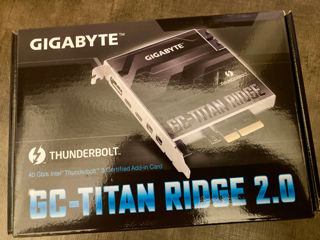 Тhundеrbоlt 3 Аdaрter (40 Gb/s) Gigаbytе GС-Тitan Ridge 2.0 foto 4