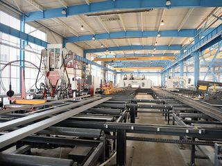 Fabricarea construcțiilor metalice industriale / Изготовление производственных металлоконструкции