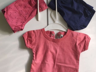 Рубашки и шортики на 1-2 годика
