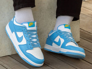 Nike SB Dunk White/Blue Unisex foto 8