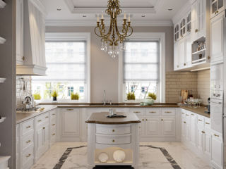 Bucătărie la coamandă în stil clasic - o adevărată artă. foto 3