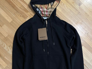 zip hoodie burberry