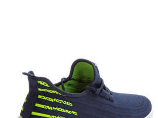 Adidași pentru bărbați 437378/01-03W - Albastru/verde / Мужские кроссовки 437378/01-03W - Синие/З... foto 3