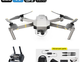 DJI Mavic Pro Platinum Drone Combo - 65km/ora, 4K Camera, 30 Minute in Zbor, distanta - 15KM, GPS... foto 1