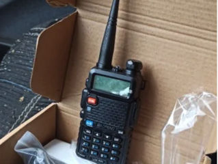 Stație radio Baofeng UV-5R, walkie-talkie profesional 5w-8w