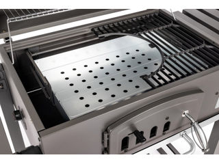 Grill / Mangal / Gratar pe carbuni Activa Angular XXL, cu grille din fonta. foto 5