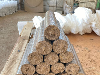 Producem brichete din lemn curat. Производим брикет из чистого дерева. Летняя цена.