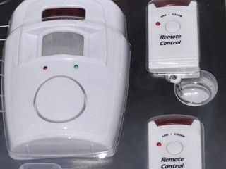 Alarma wireless cu senzor de miscare si doua telecomenzi foto 2