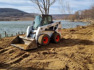 Bobcat +miniexcavtor + basculanta foto 7