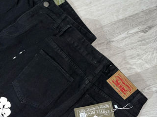 Denim tears x Levis jeans black foto 2