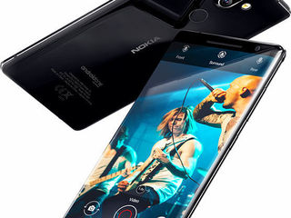 Nokia 8 Sirocco,2K P-OLED,6/128 Гб, front/back Gorilla Glass 5,NFC,Android 10, NEW. foto 5