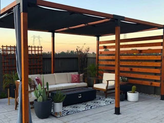 Pergola 4/3m, foisor  ( modular)