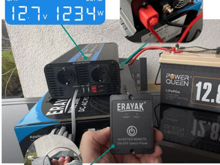 Преобразователь инвертор на чистом синусоиде мощностью 1500 вт erayak thunder ! foto 3