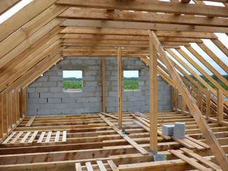 Construcție acoperiș foto 6