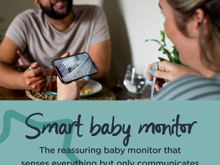 Monitor Tommee Tippee Dreamsense inteligent pentru bebeluși activat pentru aplicație foto 4