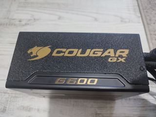 600W Cougar Semi Modular / 80PLUS GOLD