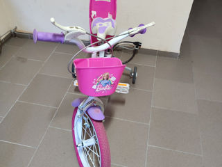 Bicicleta Barbie,pentru fetițe,3-5 ani