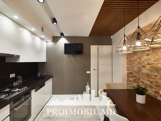 Gh. Cașu! 3 camere + living de Lux , 90 mp ! Design individual! foto 4