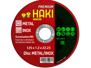 Discuri metal/inox Haki Premium – 125 si 230, preturi angro, Euromaster.MD foto 3